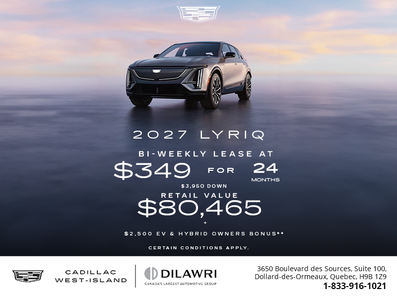 2027 Cadillac Lyriq