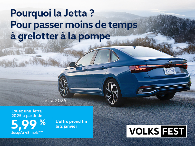 Procurez-vous la Volkswagen Jetta 2025