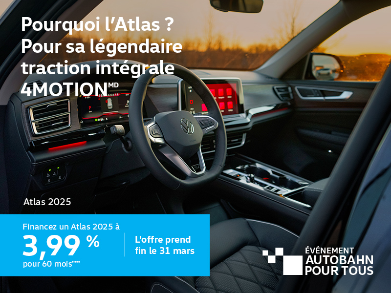 Procurez-vous le Volkswagen Atlas 2025