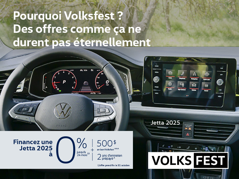 Procurez-vous la Volkswagen Jetta 2025
