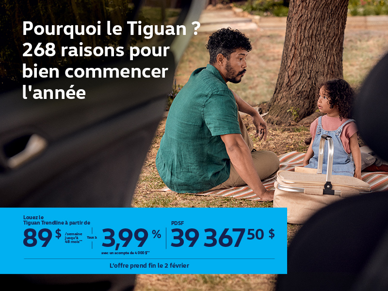 Procurez-vous le Volkswagen Tiguan 2026