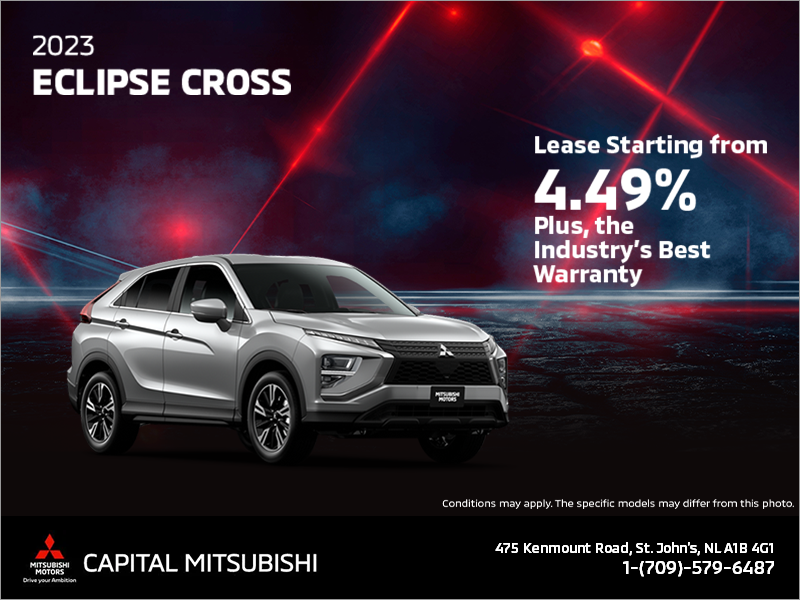 The 2024 Mitsubishi Eclipse Cross | Capital Mitsubishi in St. John's