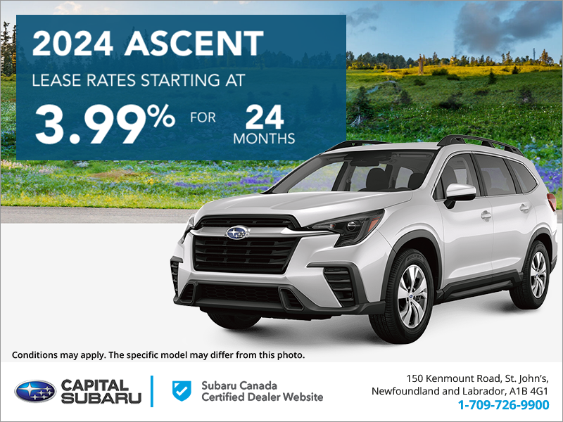 Get the 2024 Subaru Ascent Today!
