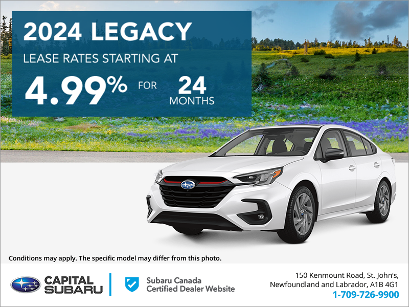 Get the 2024 Subaru Legacy Today!