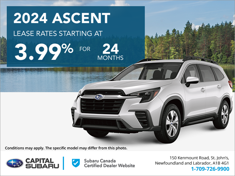 Get the 2024 Subaru Ascent Today!