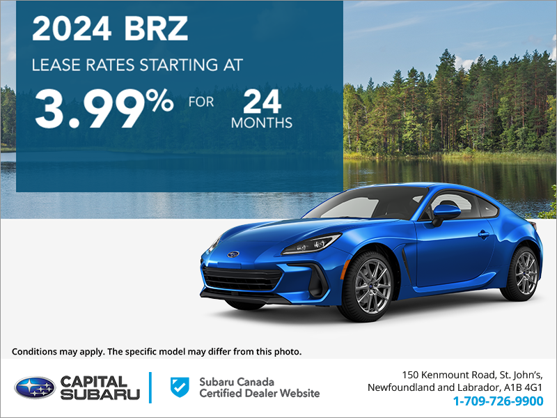 Get the 2024 Subaru BRZ Today!