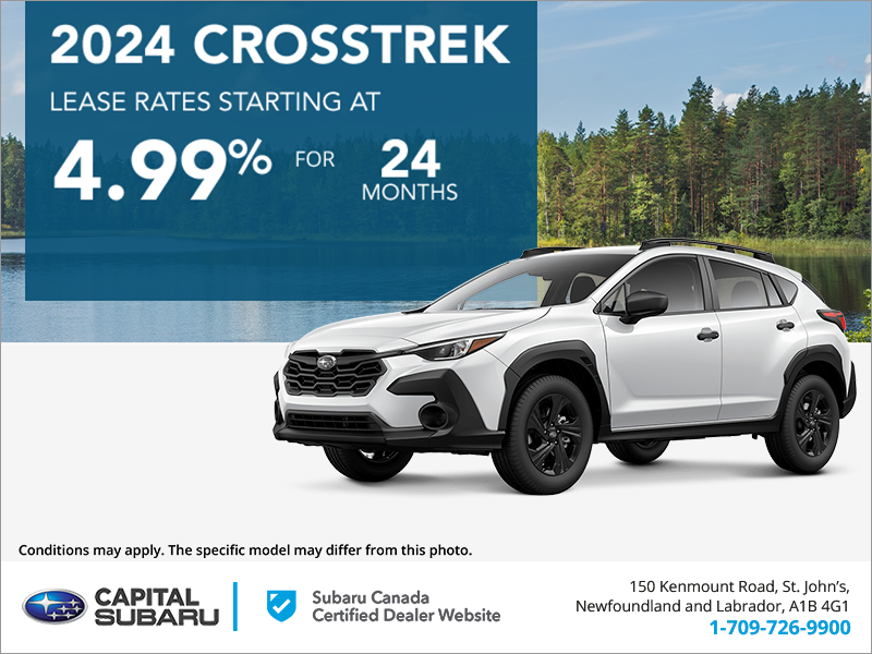 Get the 2024 Subaru Crosstrek Today!