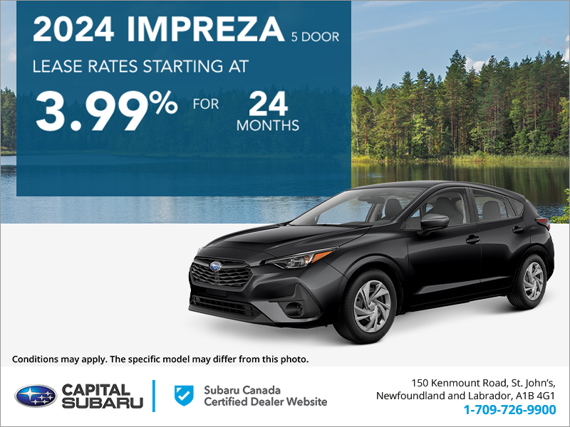 Get the 2024 Subaru Impreza Today!