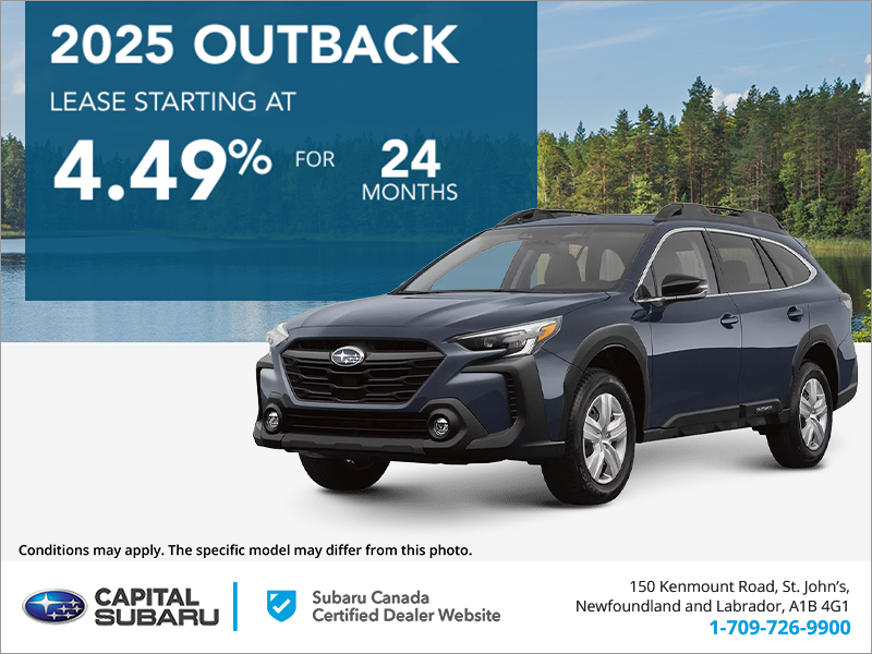 Get the 2025 Subaru Outback Today!