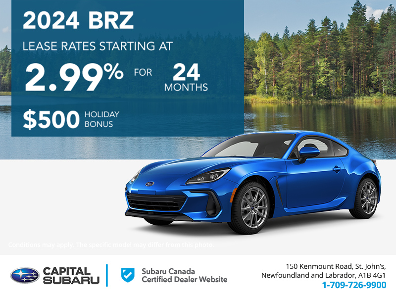 Get the 2024 Subaru BRZ Today!