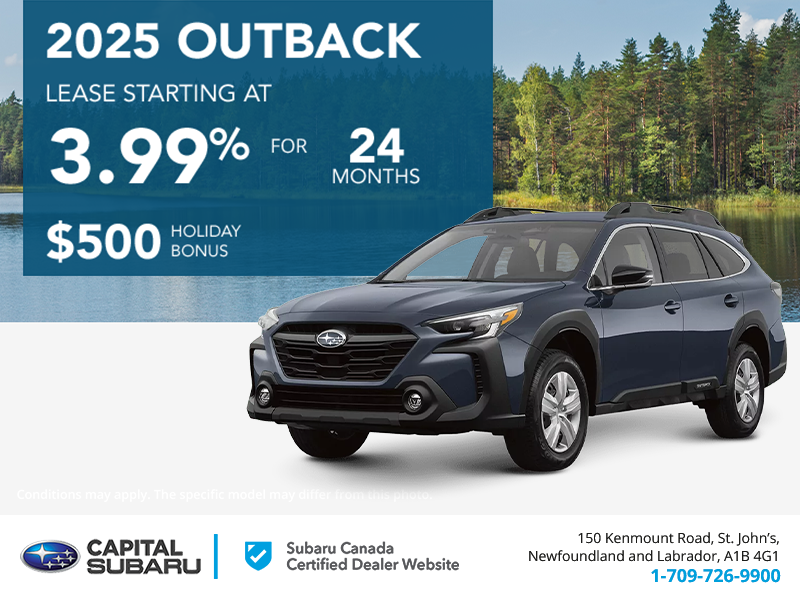 Get the 2025 Subaru Outback Today!