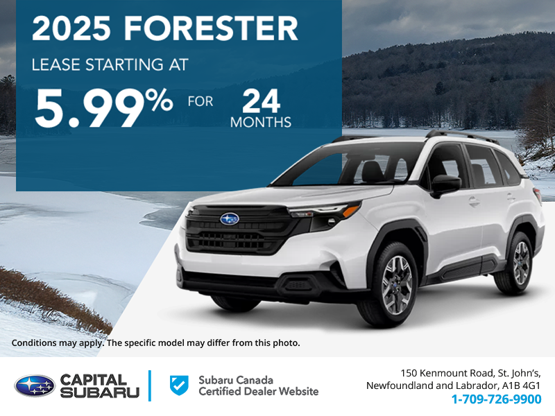 Get the 2025 Subaru Forester Today!