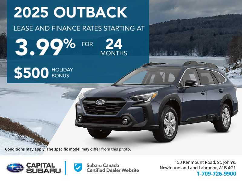 Get the 2025 Subaru Outback Today!