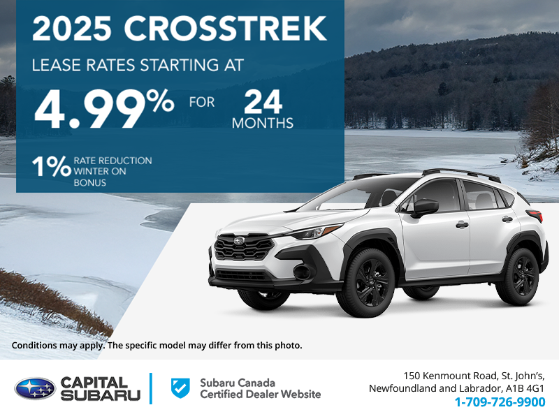 Get the 2025 Subaru Crosstrek Today!