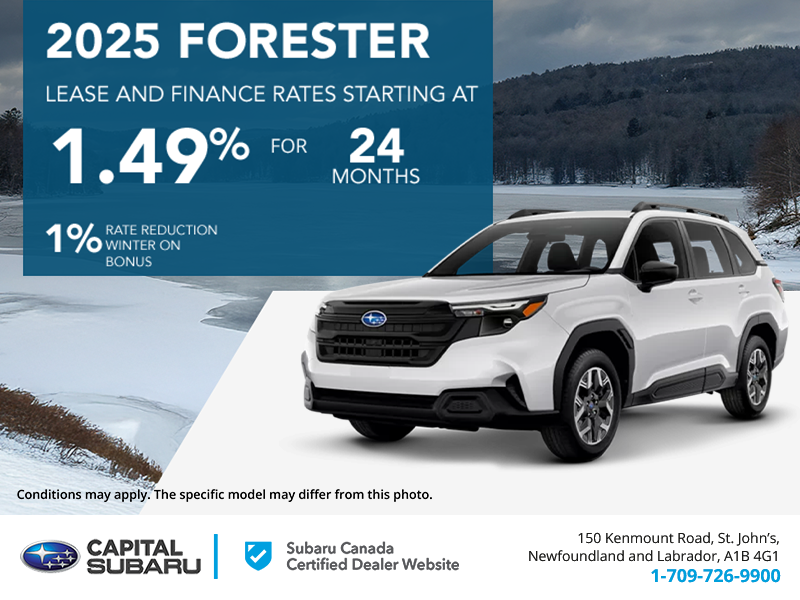 Get the 2025 Subaru Forester Today!