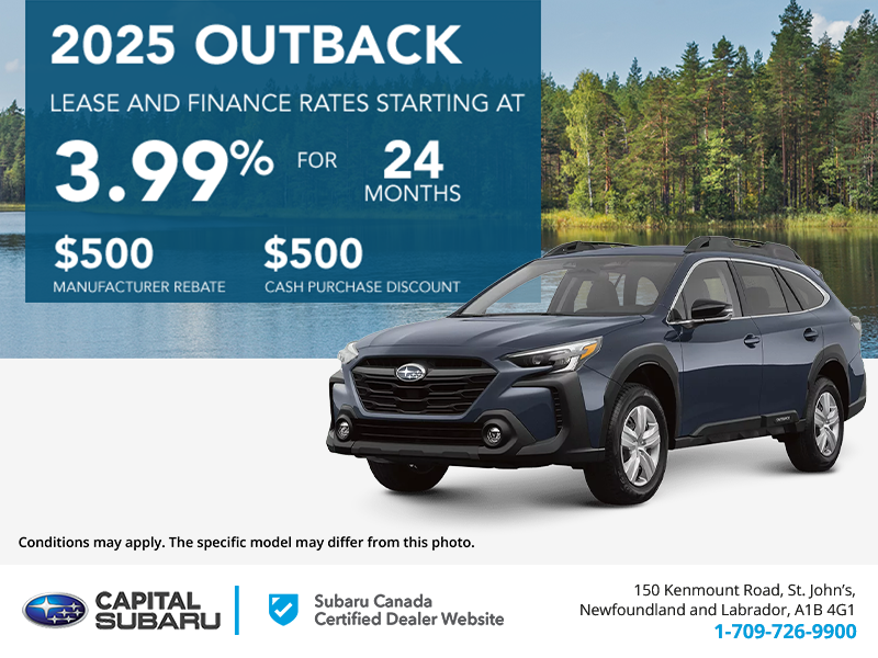 Get the 2025 Subaru Outback Today!