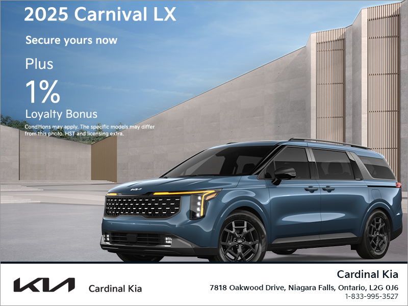 Get the 2025 Kia Carnival!