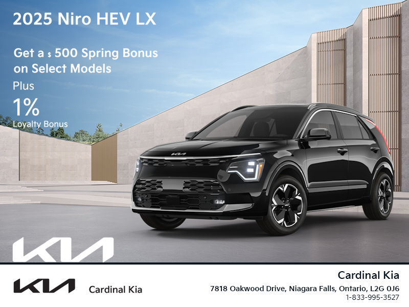 Get the 2025 Kia Niro!