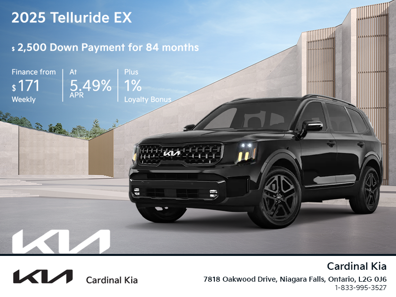 Get the 2025 Kia Telluride!