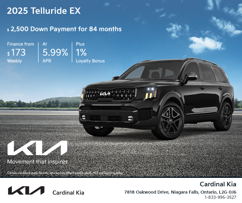 Get the 2025 Kia Telluride!