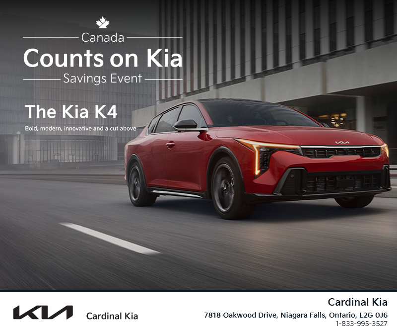 Get the 2025 Kia K4 !