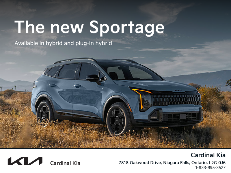 Get the 2026 Kia Sportage!