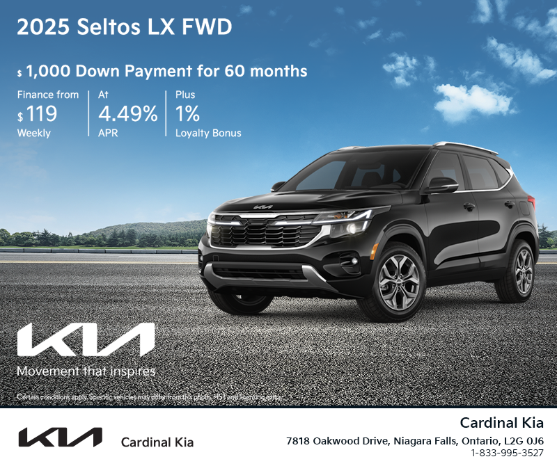 Get the 2025 Kia Seltos!