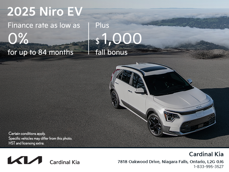 Get the 2025 Kia Niro HEV!