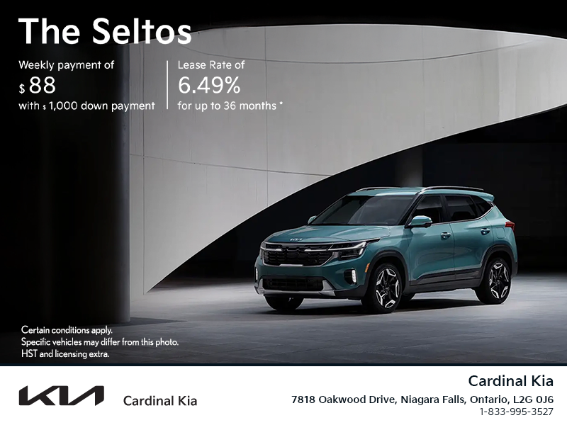 Get the 2026 Kia Seltos!