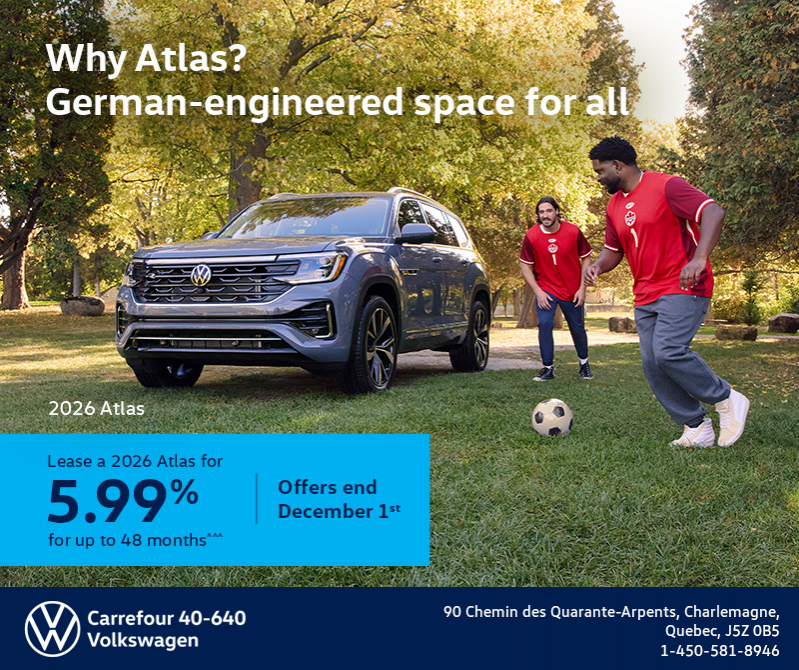 Get the 2026 Volkswagen Atlas
