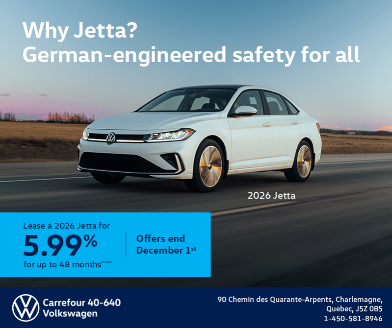 Get the 2026 Volkswagen Jetta
