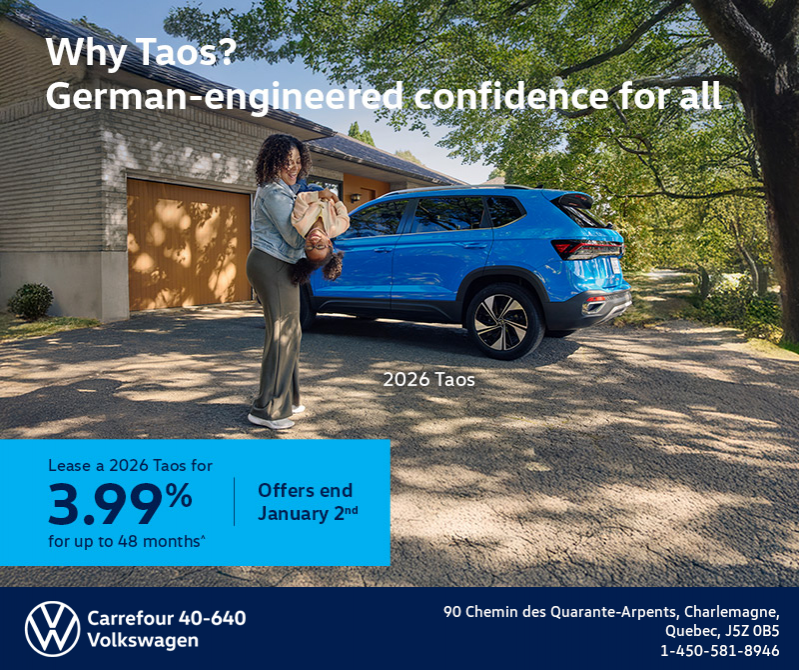 Get the 2026 Volkswagen Taos