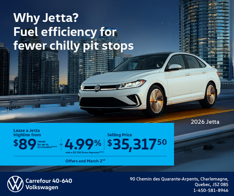Get the 2026 Volkswagen Jetta