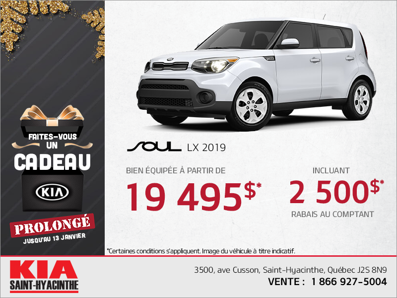 La Kia Soul 2019