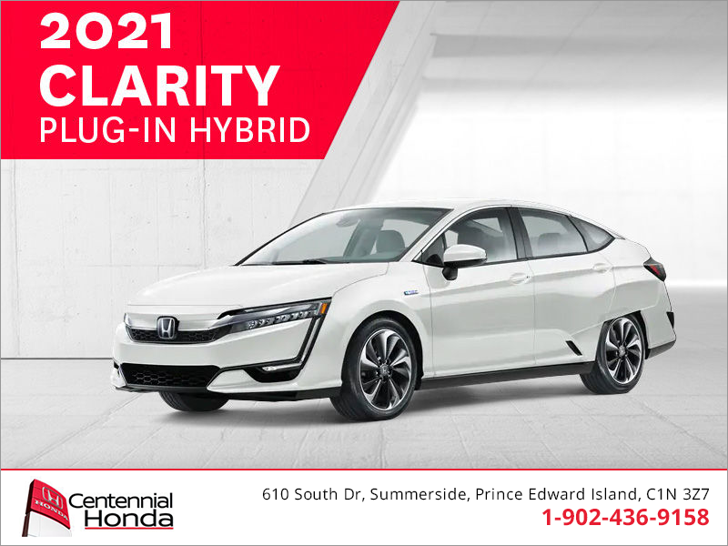 Get the 2021 Honda Clarity!