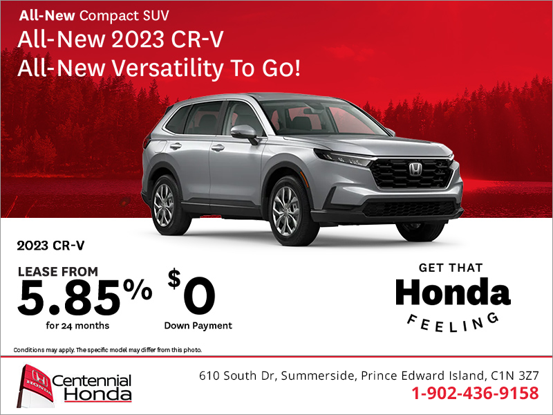 Centennial Honda in Summerside