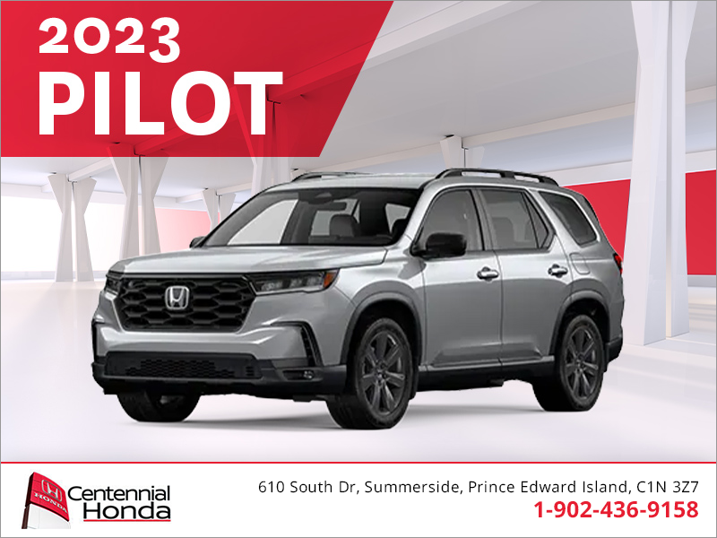 Get the 2023 Honda Pilot!