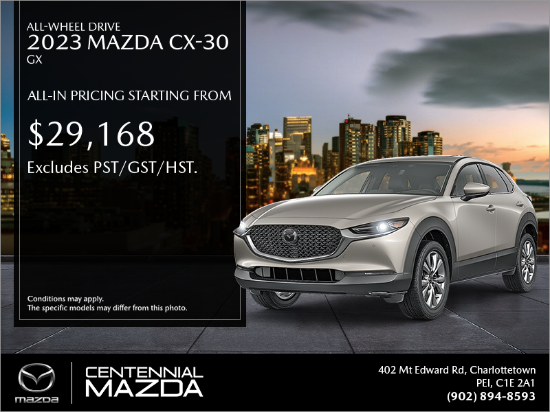 Get the 2023 Mazda CX-30 Today!