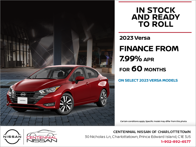 Get the 2023 Nissan Versa today!