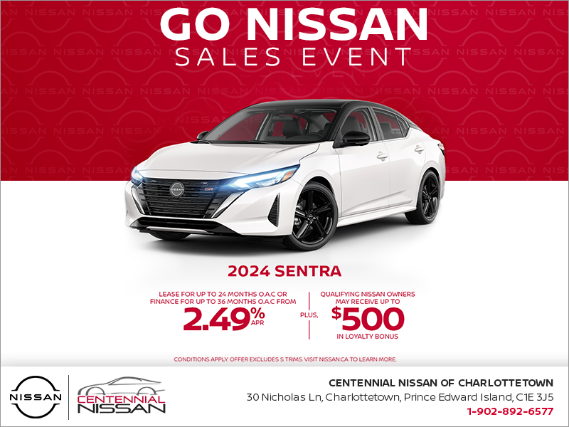 Get the 2024 Nissan Sentra Today!