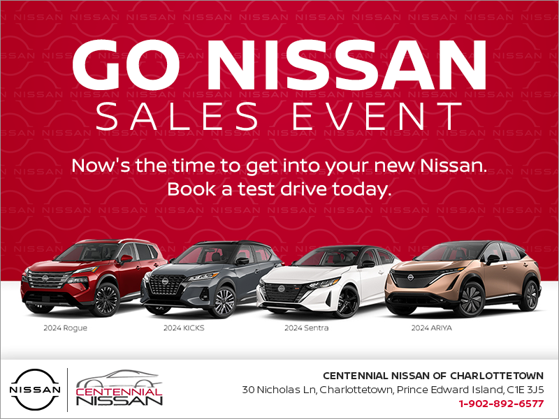 Centennial Nissan Of Charlottetown The Nissan Monthly Event