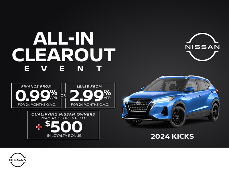 Nissan kicks lease specials deals