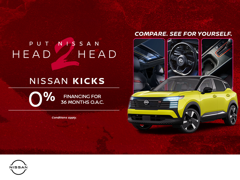 Get the 2026 Nissan Kicks Today!