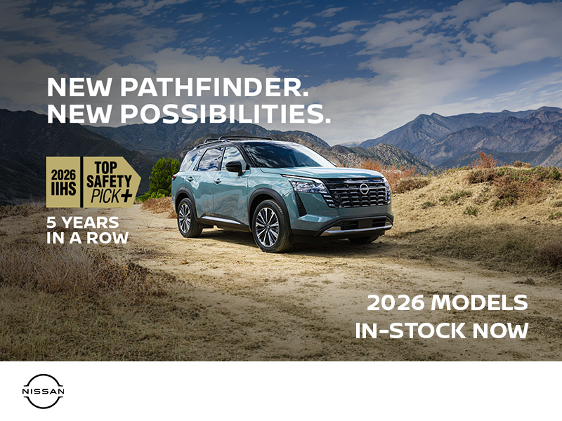 Get the 2026 Nissan Pathfinder Today!