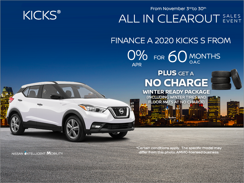 nissan kicks finance