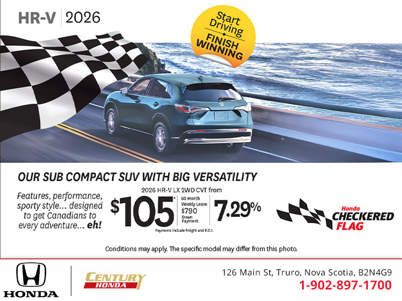 Get the 2026 Honda HR-V!