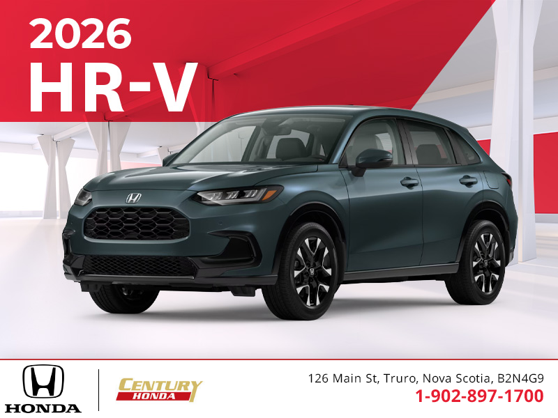 Get the 2026 Honda HR-V!