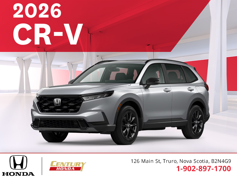 Get the 2026 Honda CR-V!