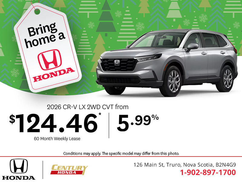 Get the 2026 Honda CR-V!