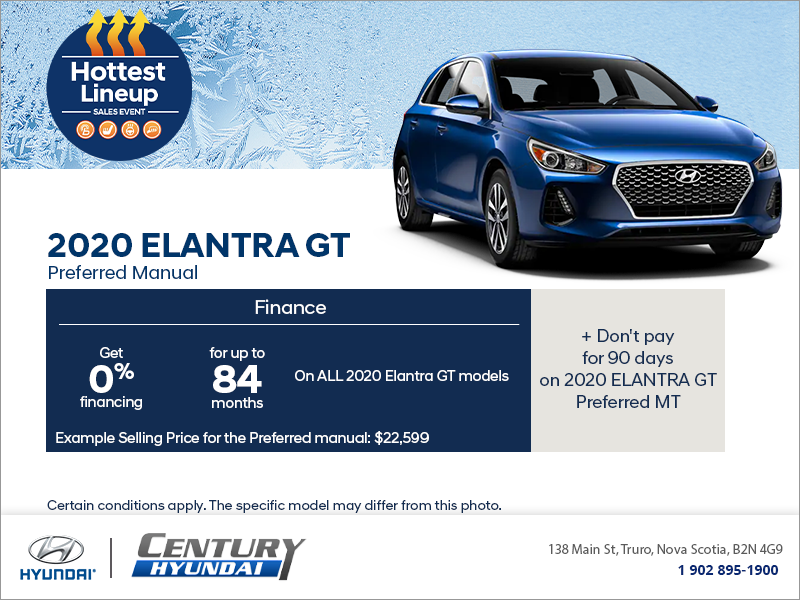 Get the 2020 Elantra GT!